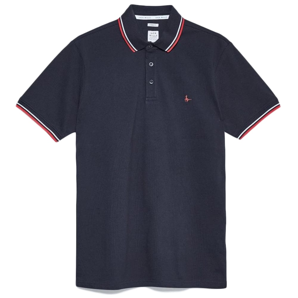 JACK WILLS Men's Tipped Polo - Bob’s Stores