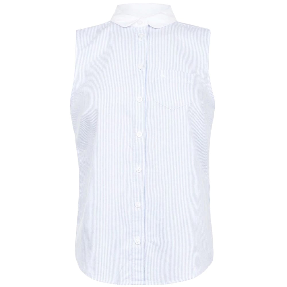JACK WILLS Women's Averton Sleeveless Oxford Shirt 2