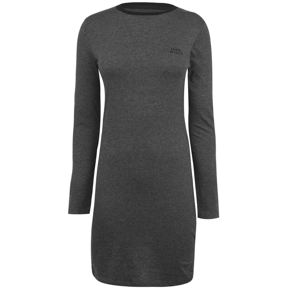 JACK WILLS Women's Newtonmore Long-Sleeve Ringer Dress 6