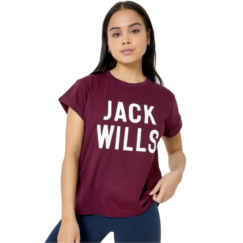 JACK WILLS Women's Paulkin Boyfriend Graphic Tee 4