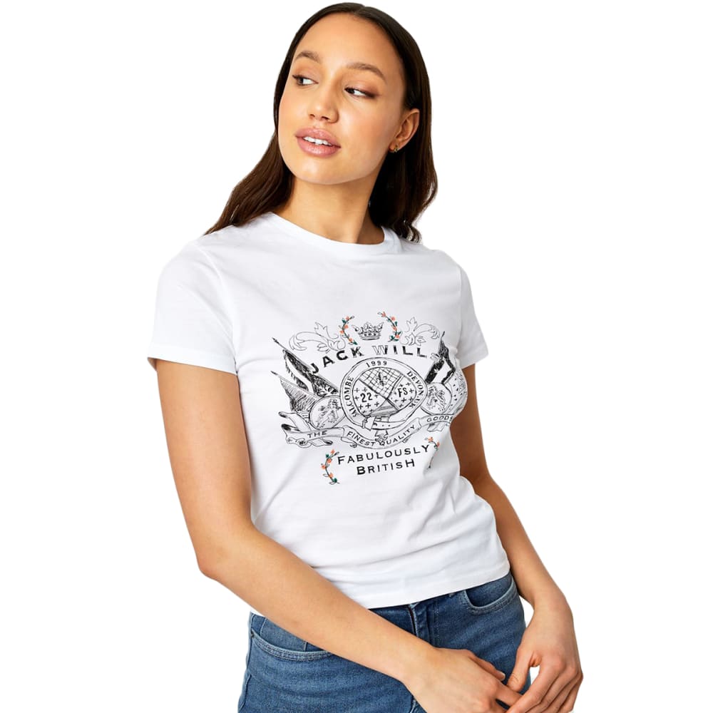 JACK WILLS Women's Emlyn Graphic Short-Sleeve Tee 4