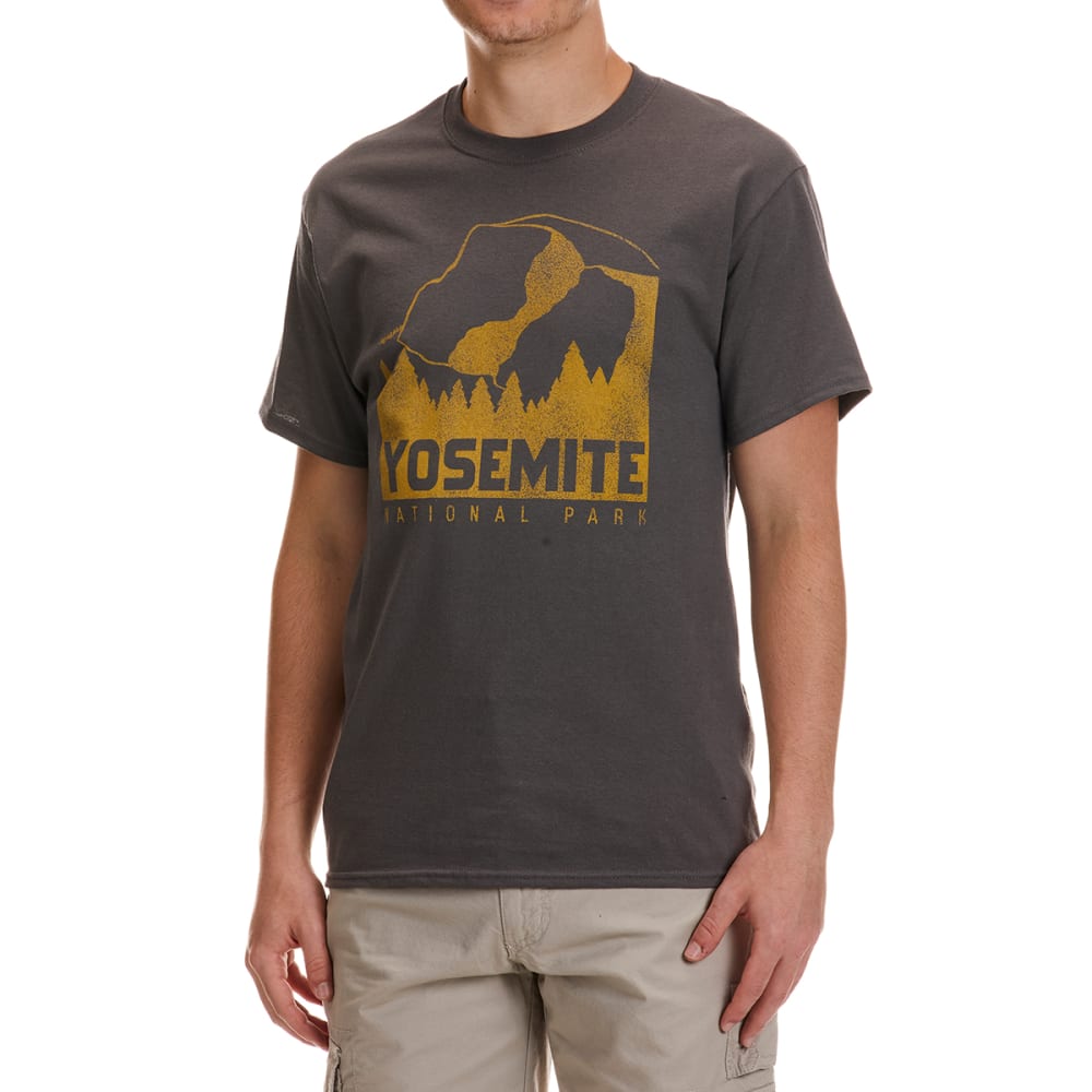 BODY RAGS Young Men's Yosemite Short-Sleeve Graphic Tee M