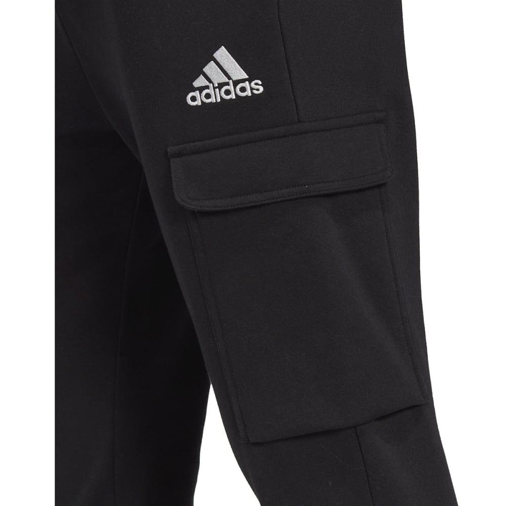 adidas Men's Essentials Fleece Tapered Pants Black – CheapUndies