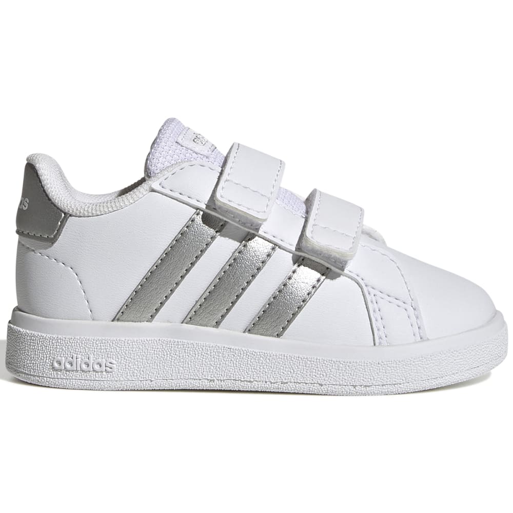 ADIDAS Infant/Toddler Girls' Grand Court Shoes 4