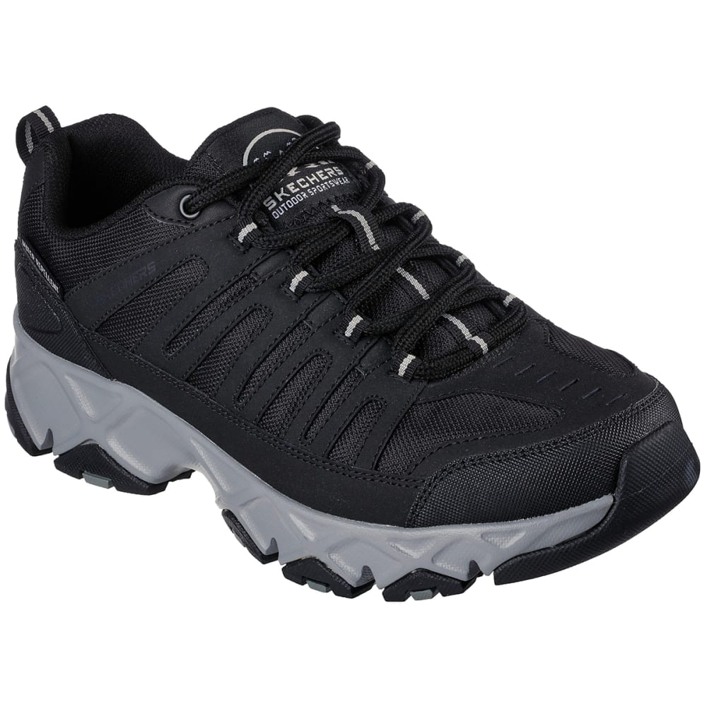 SKECHERS Men's Relaxed Fit: Crossbar - Stilholt Hiking Shoes, Wide 8
