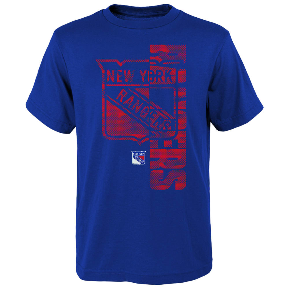 NEW YORK RANGERS Boys' Outerstuff Cool Camo Short-Sleeve Tee M
