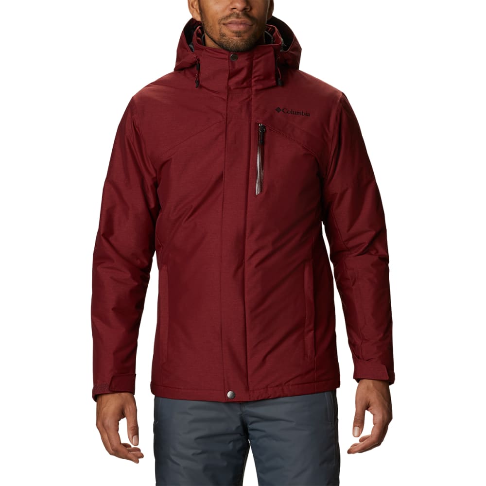 COLUMBIA Men's Last Tracks Insulated Ski Jacket L