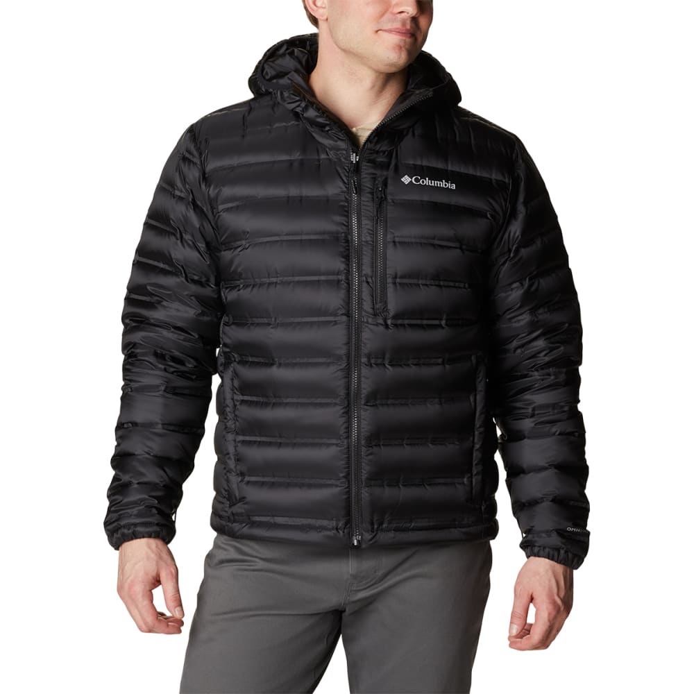 COLUMBIA Men's Pebble Peak Down Hooded Jacket XL