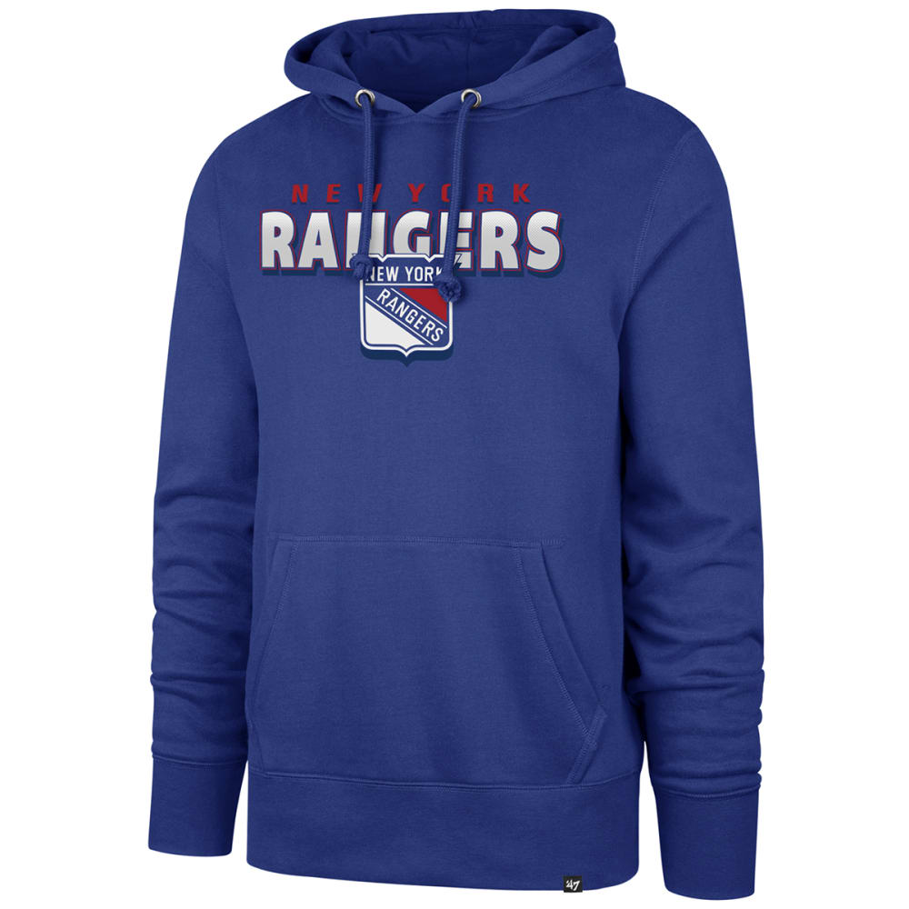 NEW YORK RANGERS Men's '47 Half Drop Headline Hoodie M