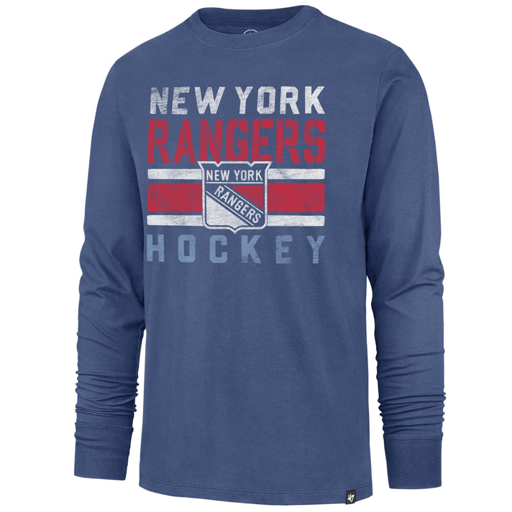 NEW YORK RANGERS Men's '47 Top Bin Franklin Long-Sleeve Tee XL