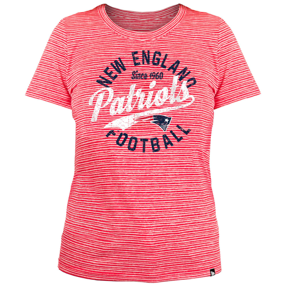 NEW ENGLAND PATRIOTS Women's New Era Space Dye Short-Sleeve Tee S