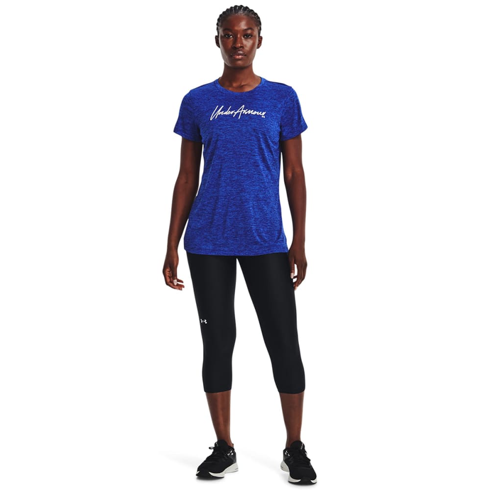 Under Armour Tech Script Short Sleeve - Women's 