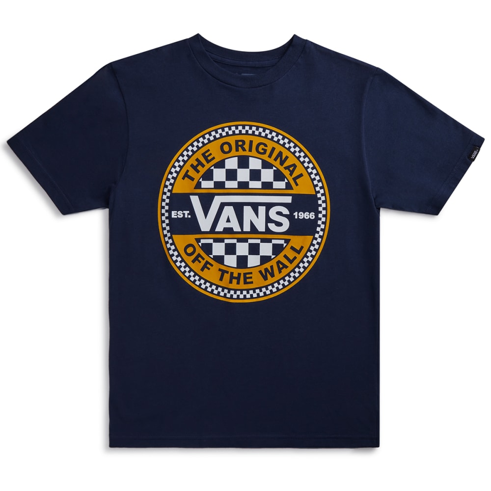 VANS Boys' Seasonal Circle Short-Sleeve Tee S