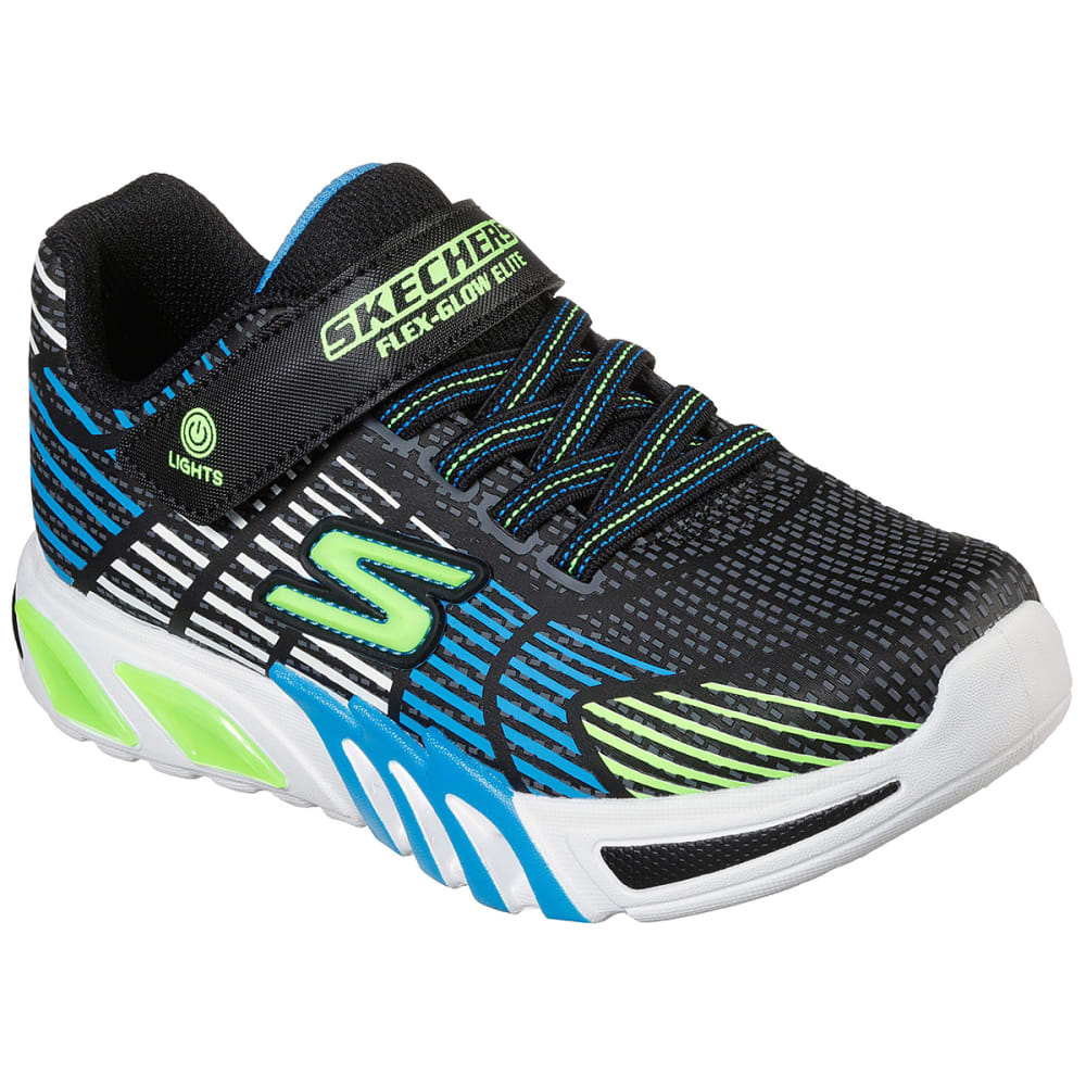 SKECHERS Boys' S Lights: Flex-Glow Elite Sneaker 1.5