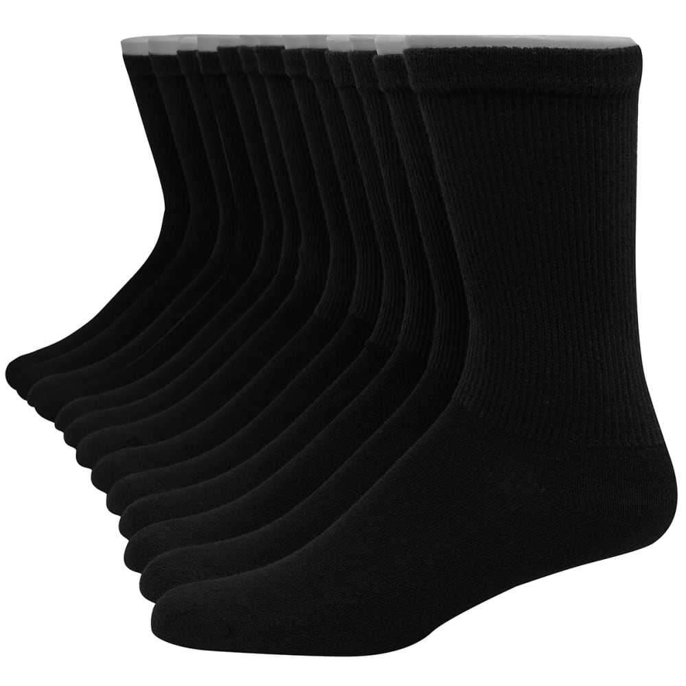 HANES Men S Ultimate Crew Socks 12 Pack Bob S Stores   2082723 001 Main 