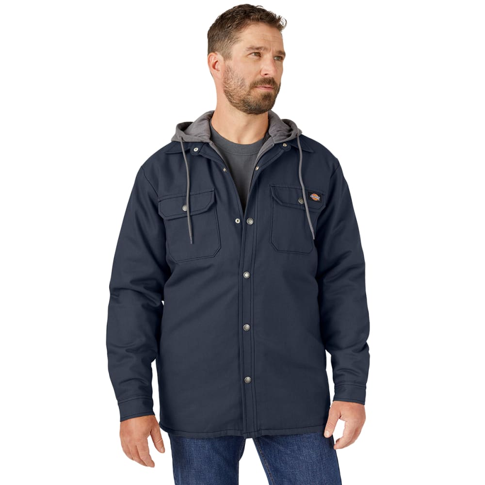 DICKIES Hydroshield Duck Hooded Shirt Jacket M