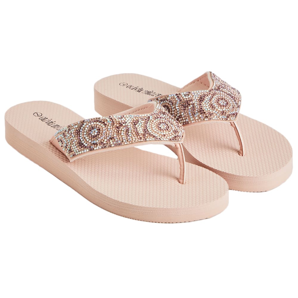 OLIVIA MILLER Women's Wedge Sandals 6