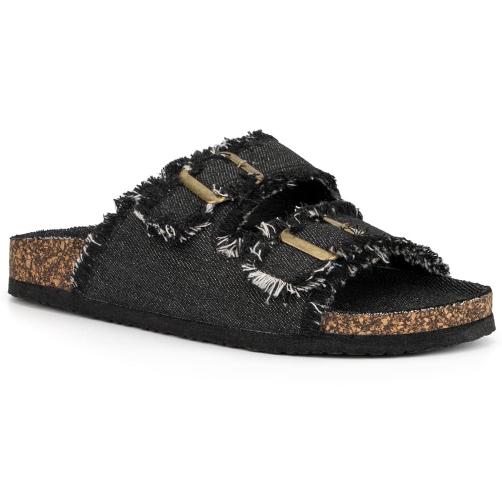 OLIVIA MILLER Women's Sandbar Footbed Sandals 6