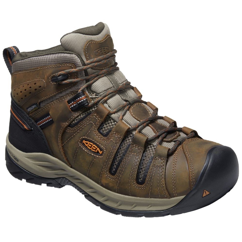 KEEN Men's Flint II Waterproof Mid Soft Toe Workboot 8