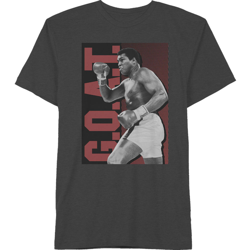 MUHAMMAD ALI Young Men's G.O.A.T. Short-Sleeve Graphic Tee S