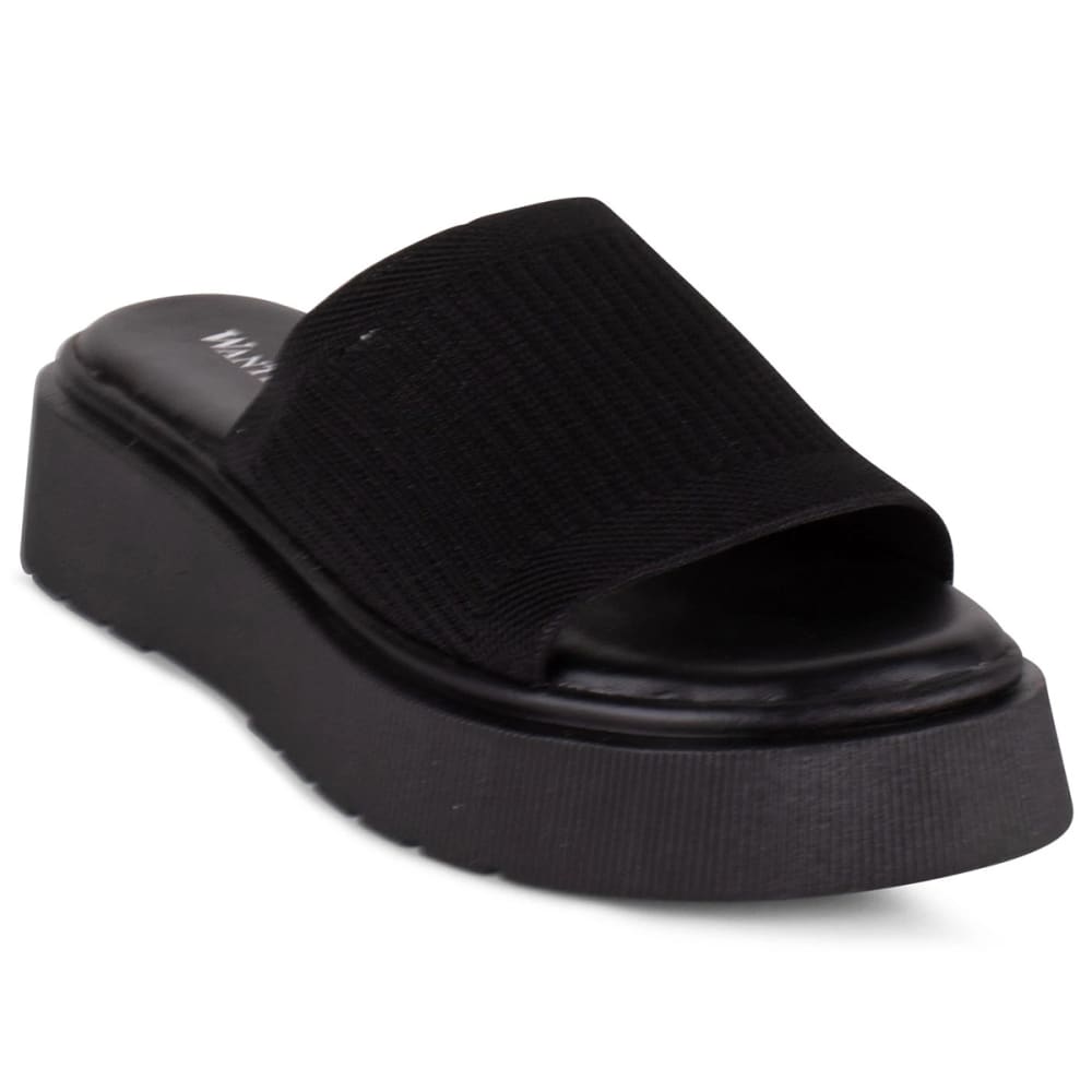 WANTED Women's Ribbon Platform Slide Sandal 6