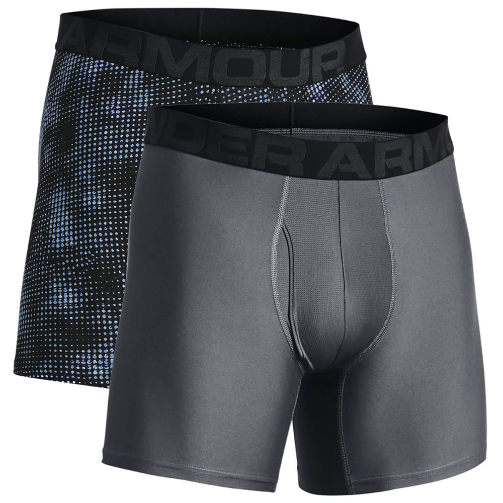 UNDER ARMOUR Men's UA Tech 6 Boxerjock Underwear, 2 Pack - Bob's