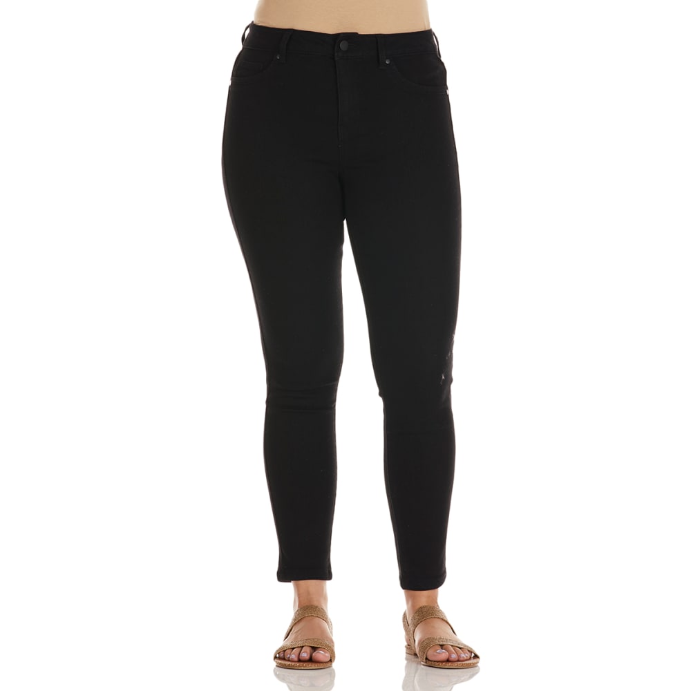 D JEANS Women's High-Waisted Recycled Ankle Jeans 6