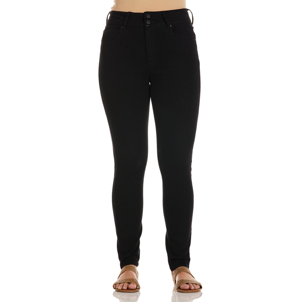 D. JEANS Women's Super-High Waist Butt Lifter Skinny Jeans 4