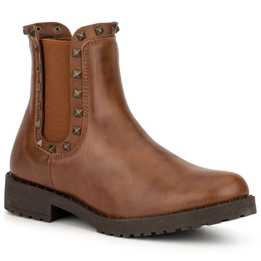 OLIVIA MILLER Women's Belle Studded Chelsea Boots 6