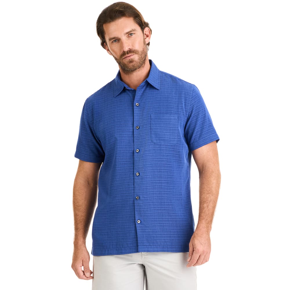 VAN HEUSEN Men's Weekend Cross Dye Short-Sleeve Shirt - Bob’s Stores