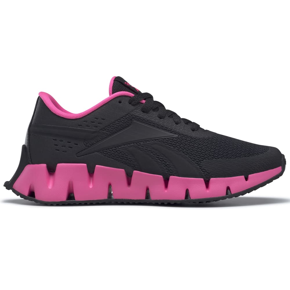 Girls' Zig Dynamica 2.0 Sneaker - Black/Pink/White