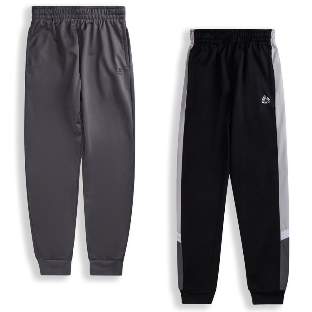 RBX Boys' Tricot Joggers, 2 Pack - Bob's Stores