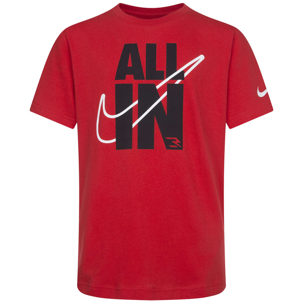 NIKE Boys' 3BRAND by Russell Wilson All In Short-Sleeve Tee S
