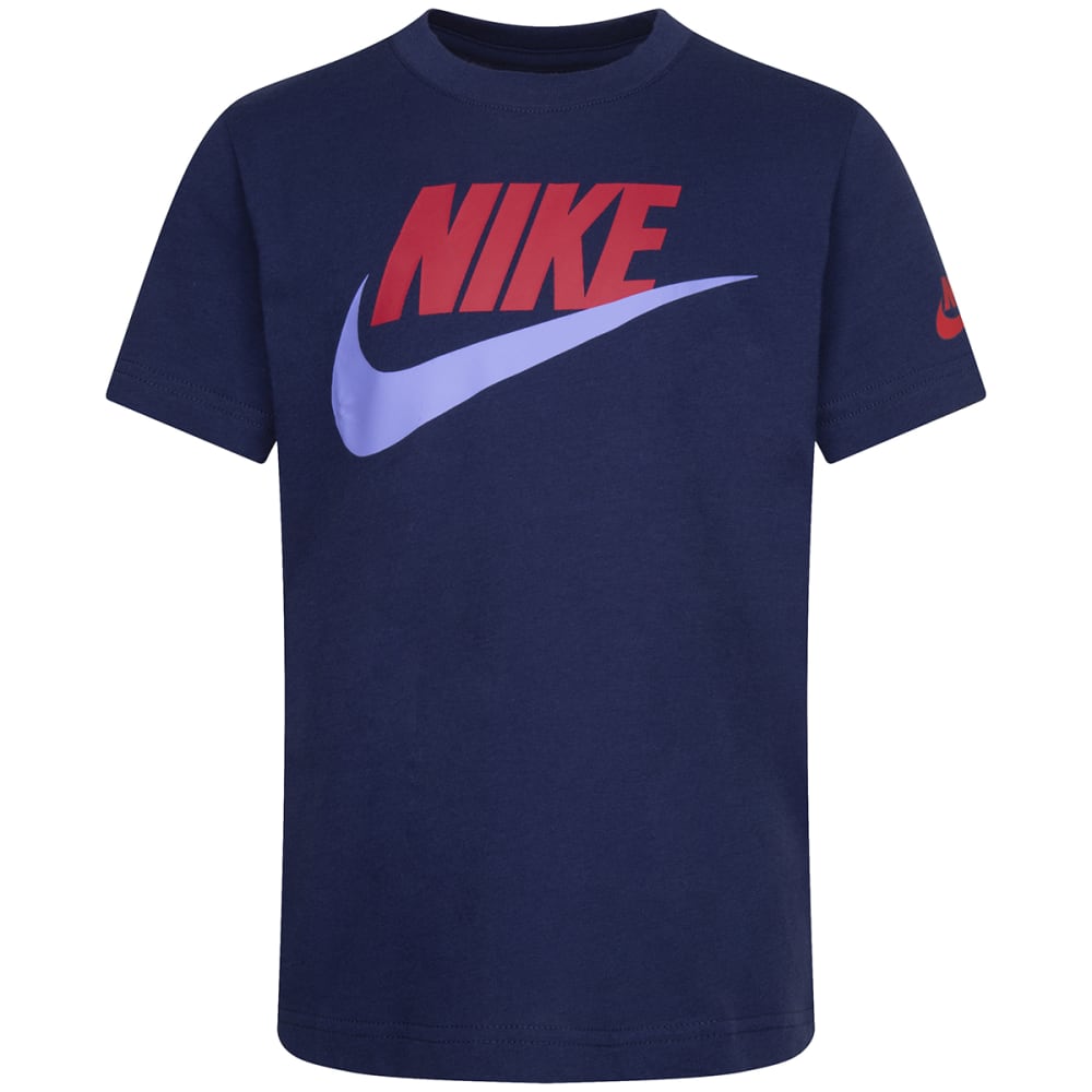 NIKE Little Boys' Futura Evergreen Short-Sleeve Tee 4