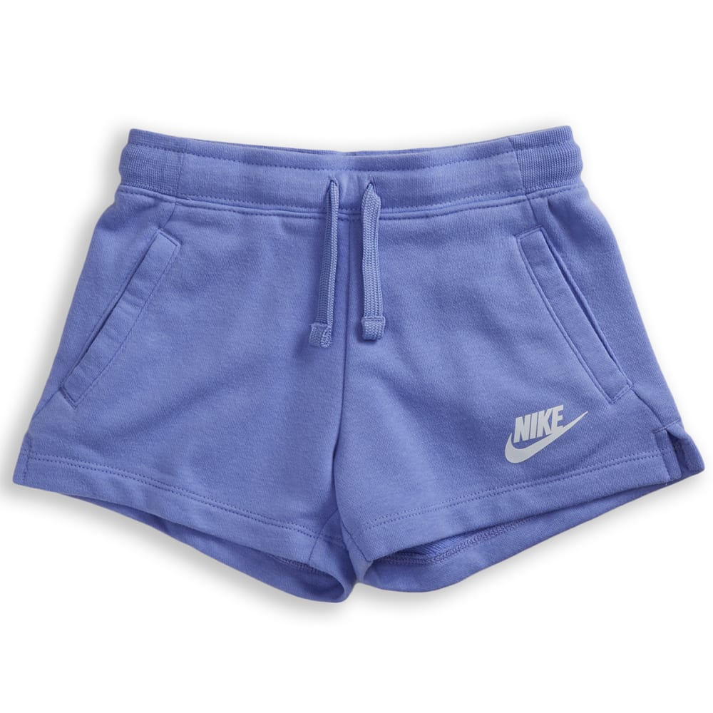 NIKE Girls' Club Fleece Shorts 4