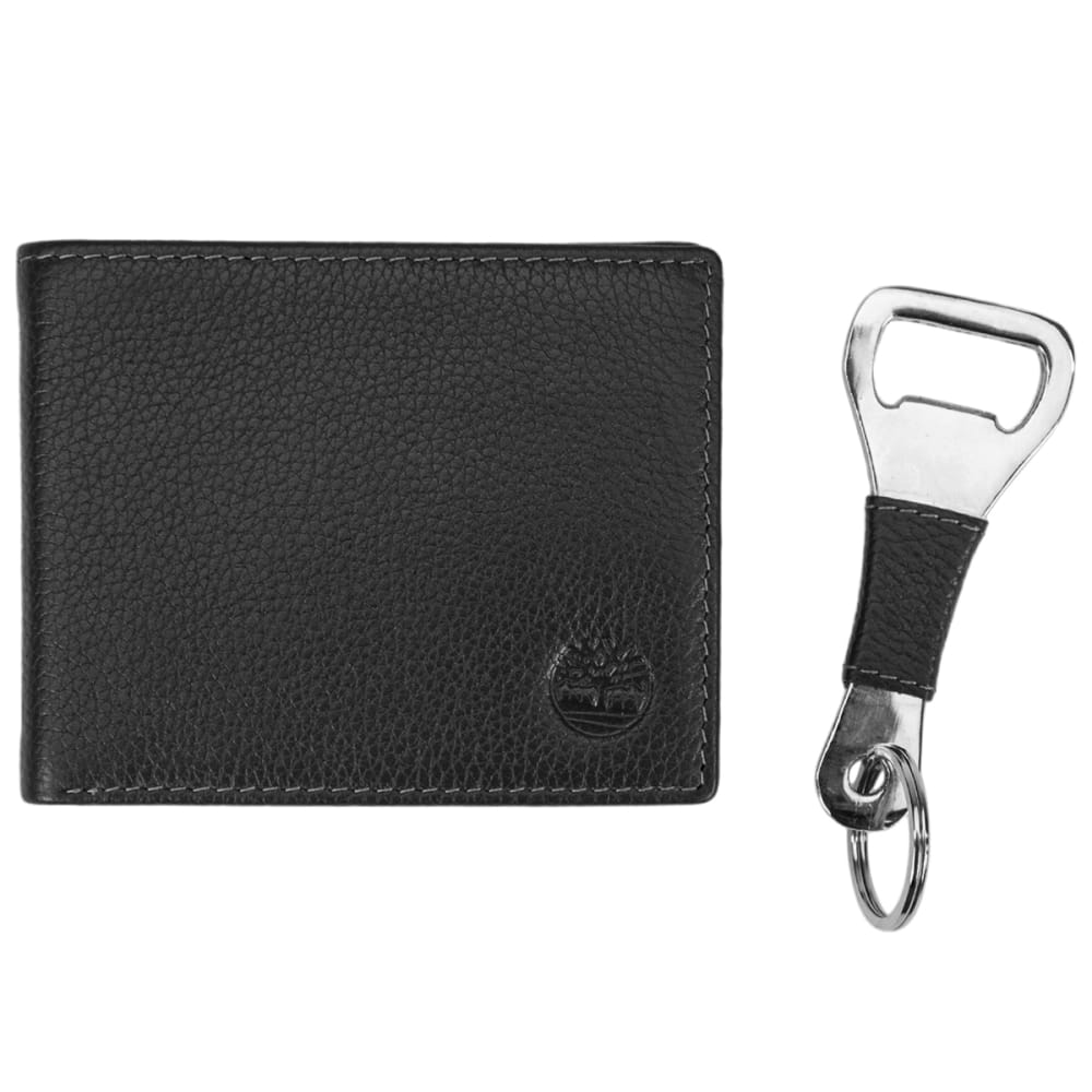 TIMBERLAND Billfold w/Bottle Opener Key Fob ONE SIZE