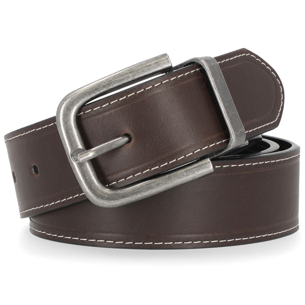 SKECHERS Men's 38mm Oil Tanned Reversible Golf Belt 34