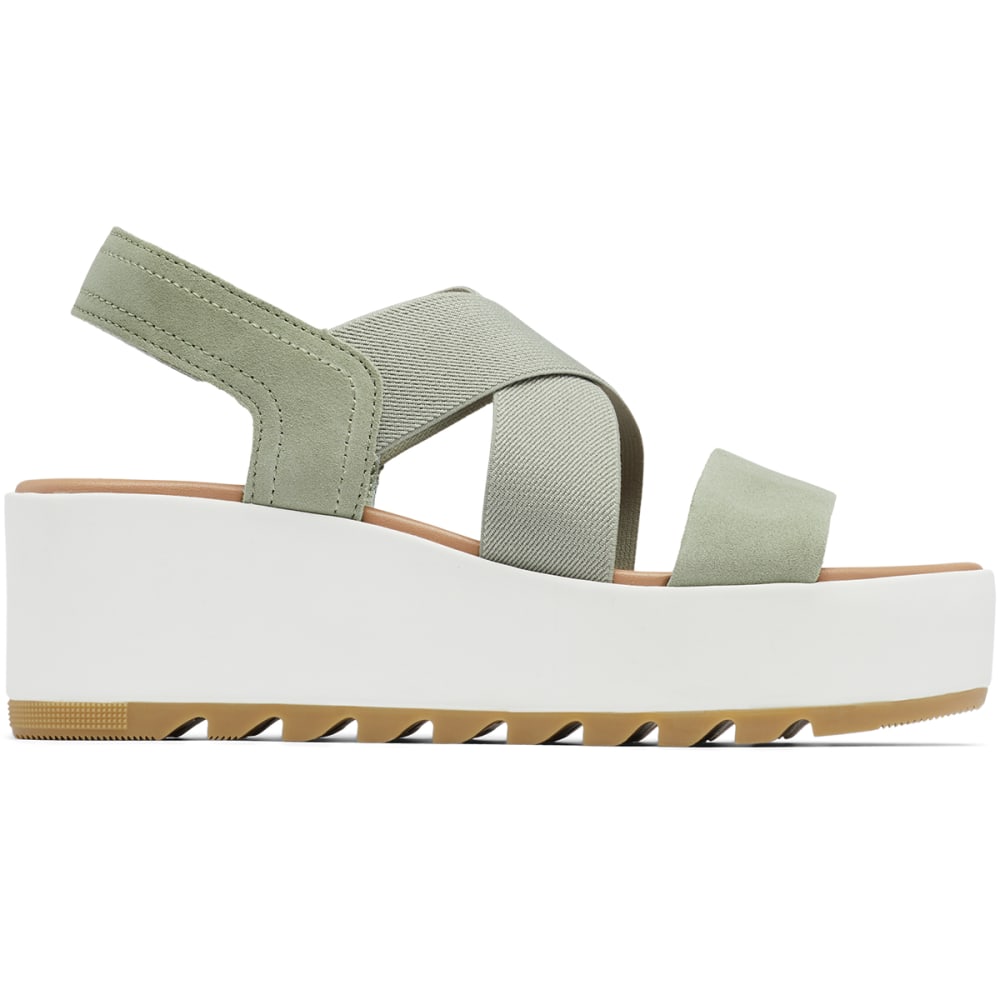 SOREL Women's Cameron Flatform Wedge Slingback Sandals 6