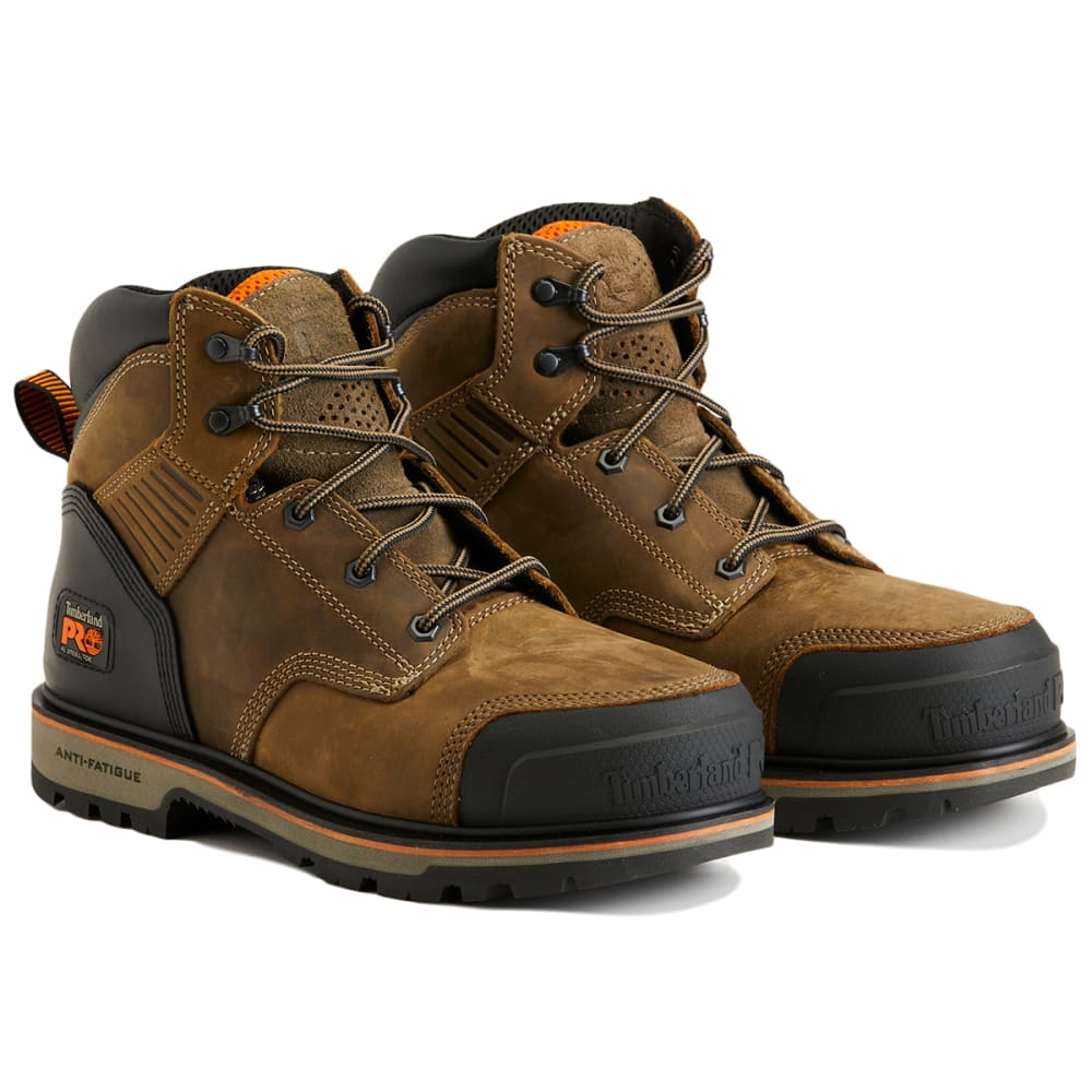TIMBERLAND PRO Men's 6" Ballast Steel Toe Work Boots 7