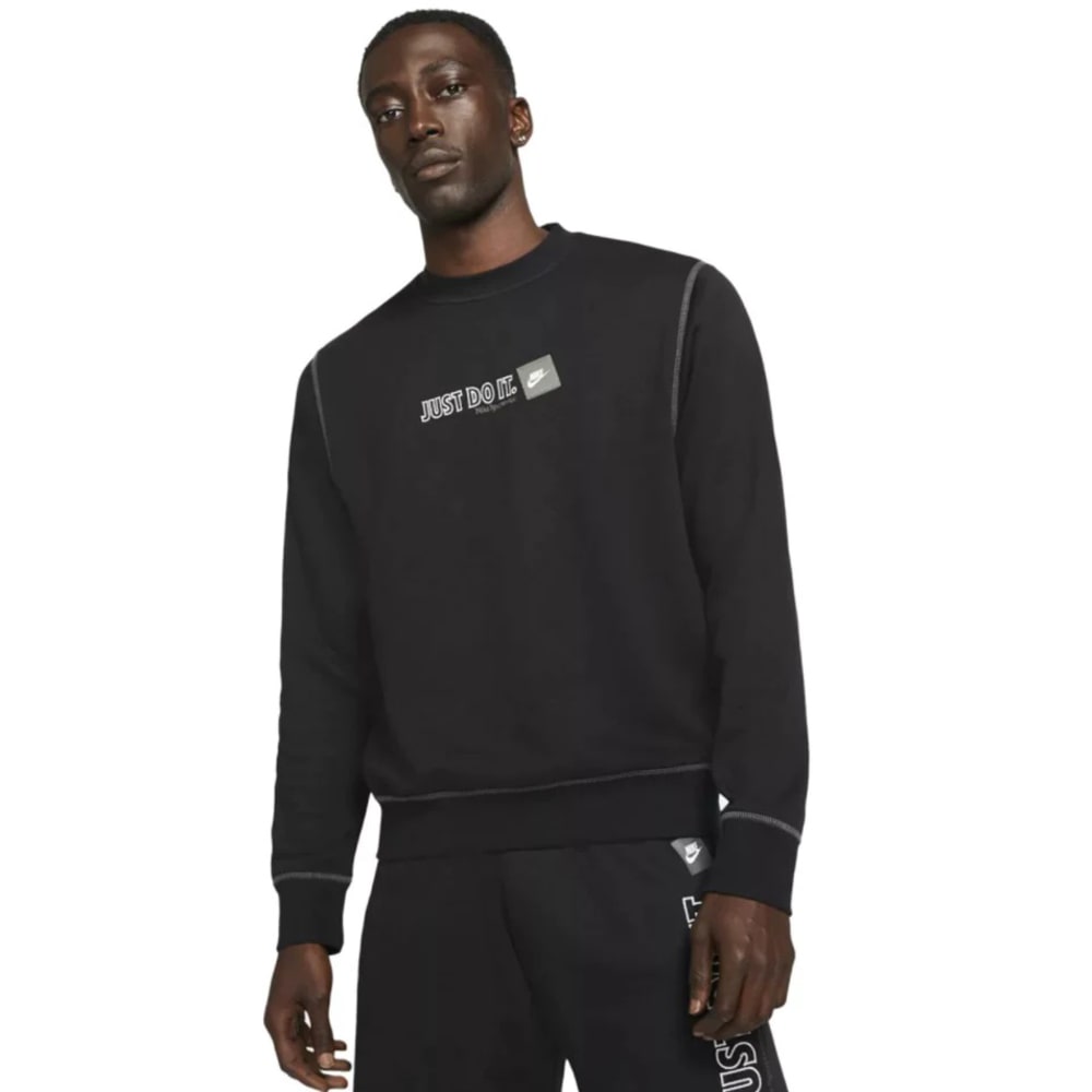 NIKE Men's Just Do It Crew Neck Sweatshirt S