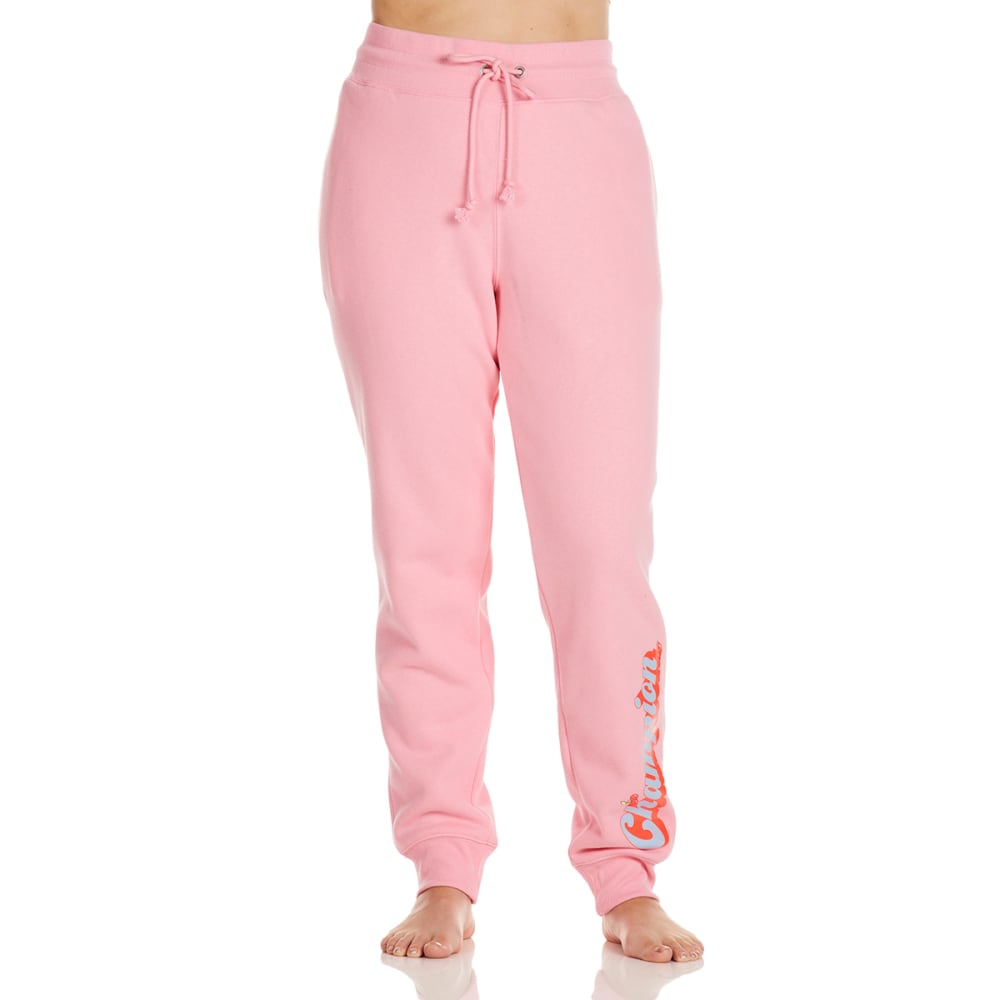 CHAMPION Women's Fleece Studded Logo Joggers 1X