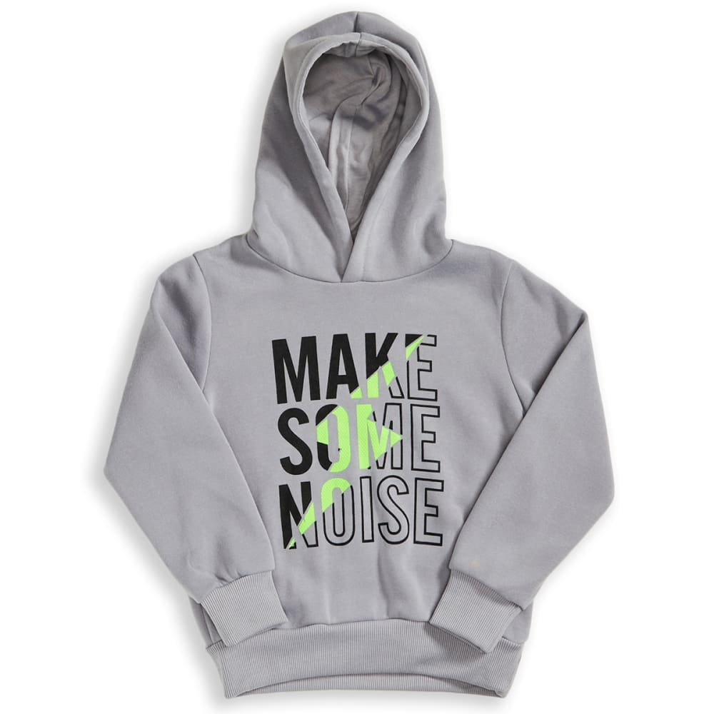 XS APPAREL Boys' Make Some Noise Fleece Pullover Hoodie L