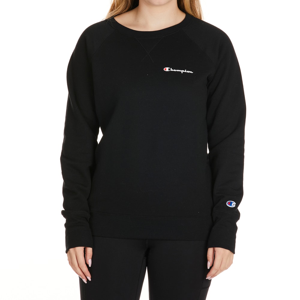 CHAMPION Women's Powerblend Fleece Crew XS