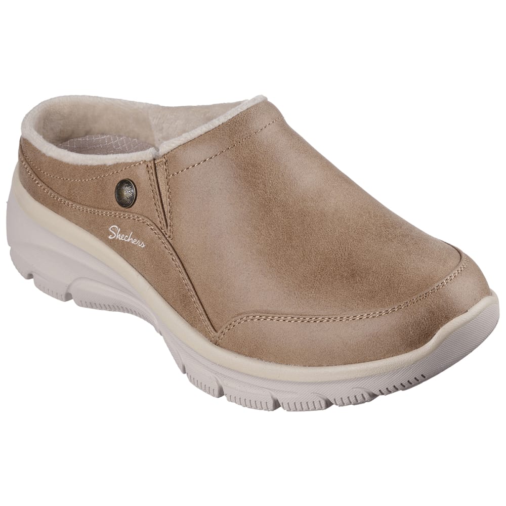 SKECHERS Women's Relaxed Fit: Easy Going - Latte 2 Clogs