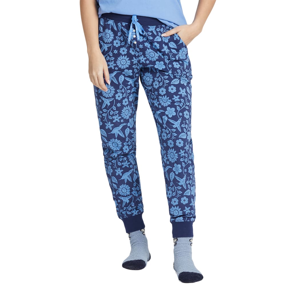 LIFE IS GOOD Women's Hummingbird Snuggle Up Sleep Joggers