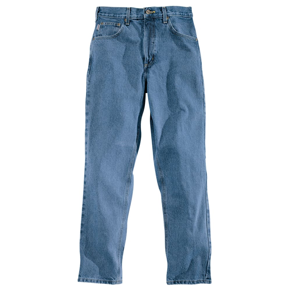 CARHARTT Men's B18 Straight Fit Heavyweight 5-Pocket Tapered Jeans ...