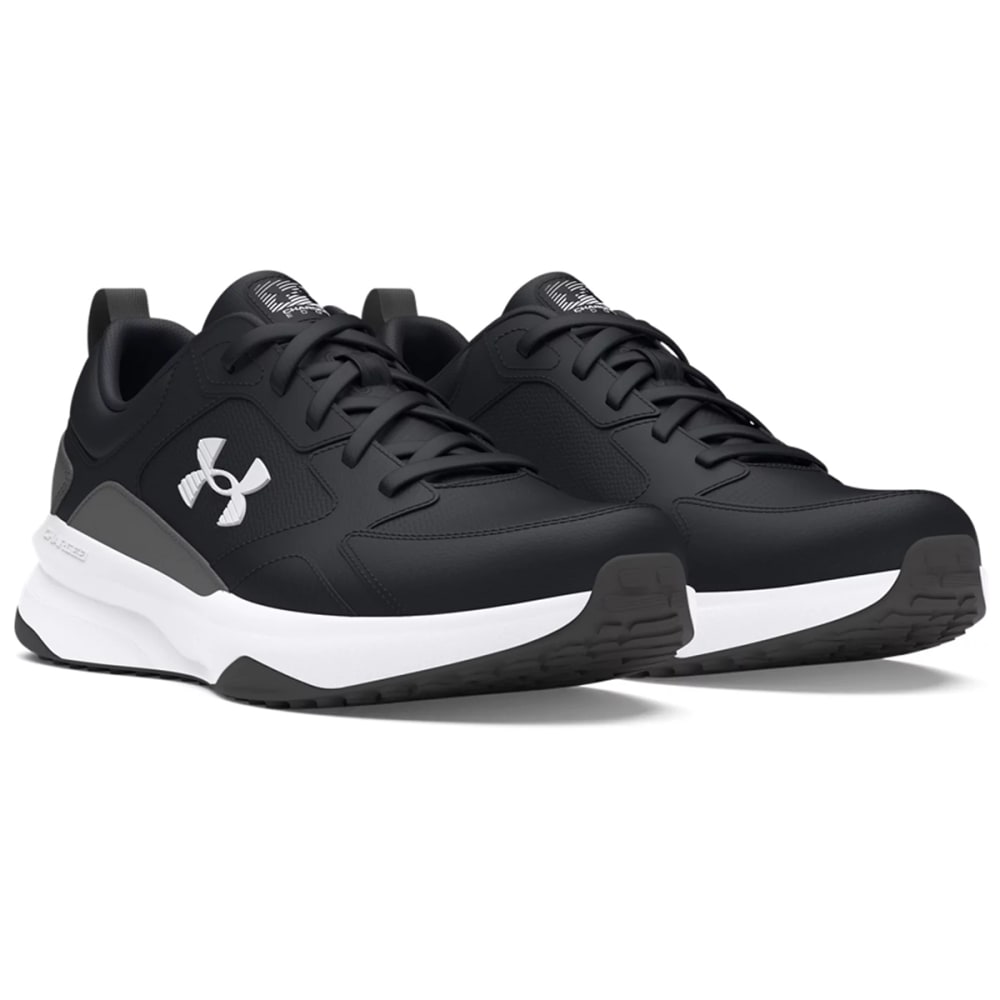 Under Armour UA Men's Charged Rogue 2.5 Black Running Shoes - Size 10.5 NWB