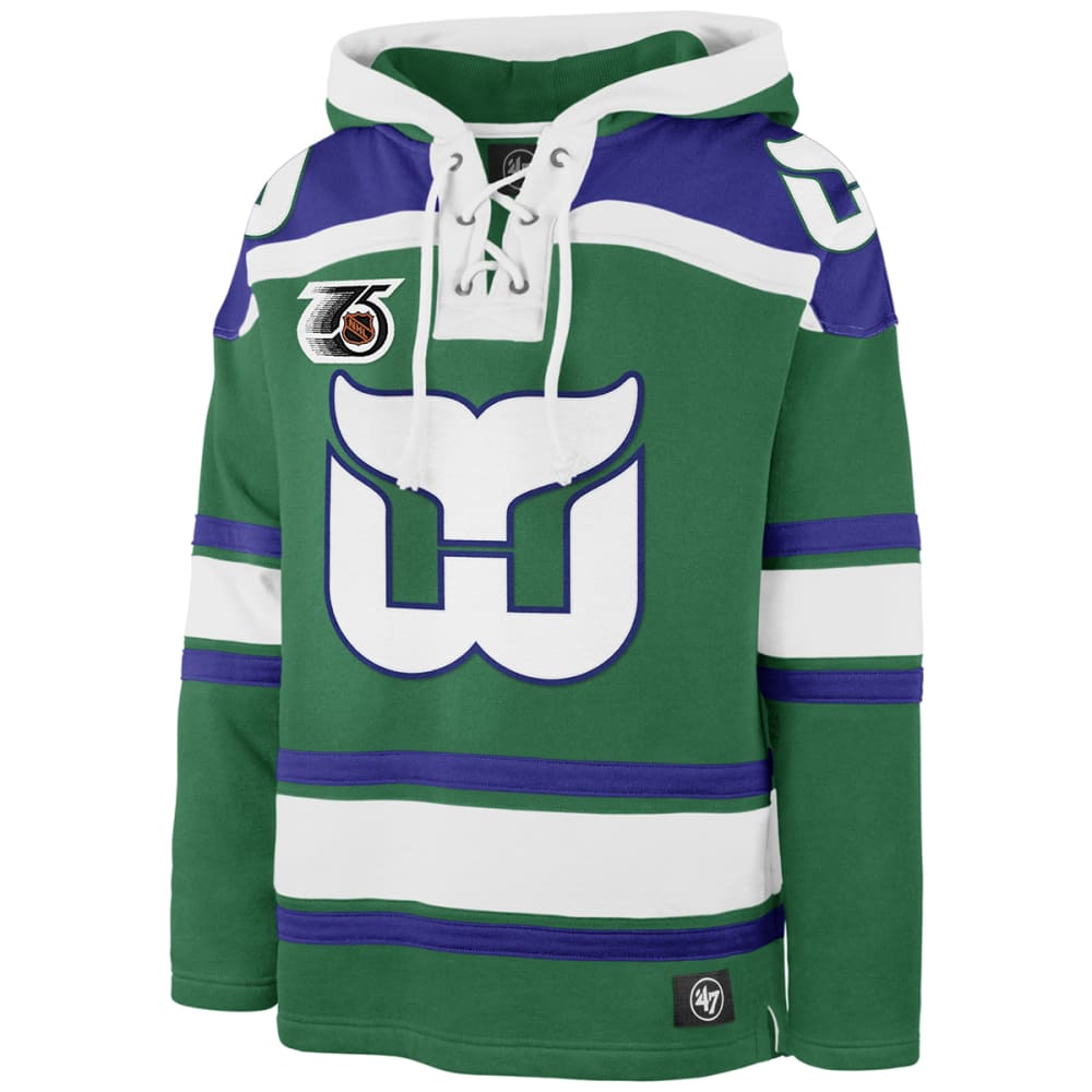 Lids Hartford Whalers '47 Heritage Rockaway Lace-Up Pullover Hoodie -  Oatmeal