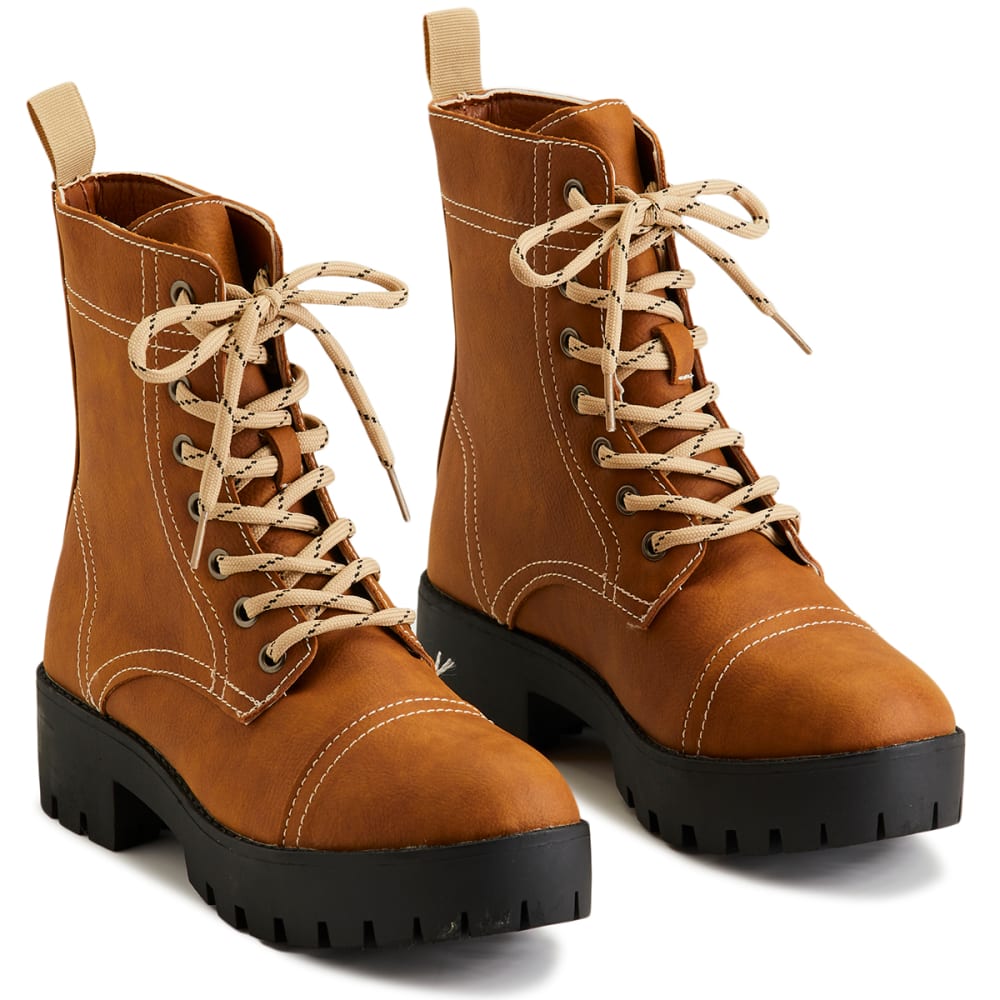 SEVEN7 Women's Jodi Combat Boots - Bob's Stores