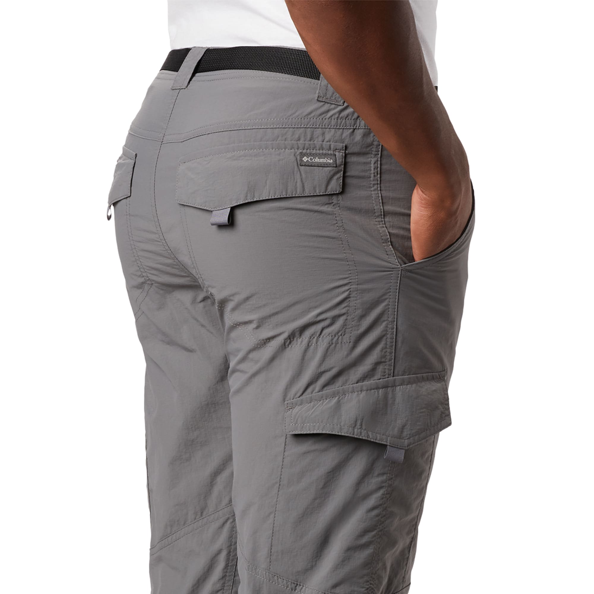 Beige Silver Ridge recycled-fibre cargo trousers